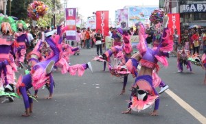 street dancing in Bacolod