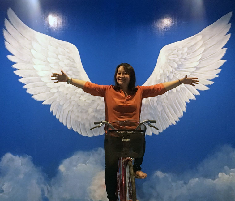 My ultimate goal is to become an angel.